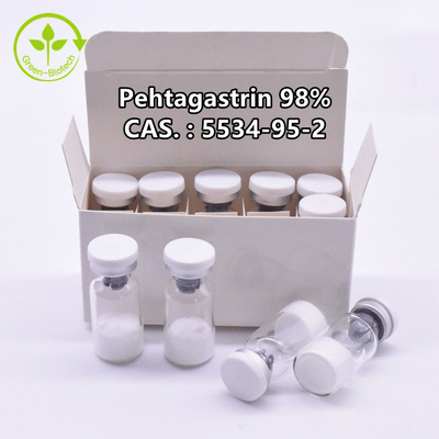 98% Cas 5534-95-2 Bột Pentagastrin 10 Mg/Chai