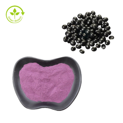 Bột hữu cơ 25% Anthocyanins Bột chiết xuất vỏ đậu đen tự nhiên