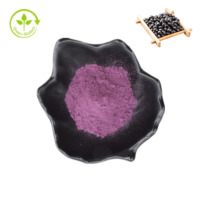 Chiết xuất vỏ đậu đen tự nhiên Hữu cơ 25% bột Anthocyanins Chiết xuất đậu đen