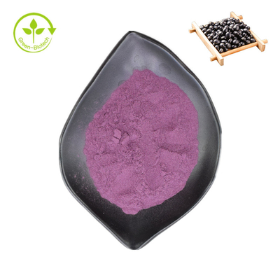 Nguyên chất 25% Anthocyanidin Bột đậu đen Chiết xuất vỏ vỏ