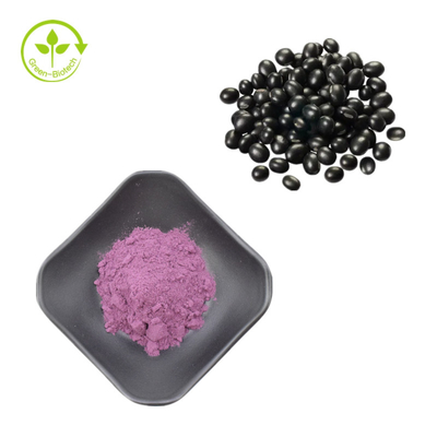 Chiết xuất vỏ đậu nành đen / chiết xuất vỏ đậu đen bột Anthocyanins 25%