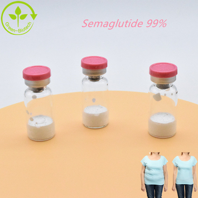 Chất lượng cao nhất, độ tinh khiết 98%  trắng Semaglutide