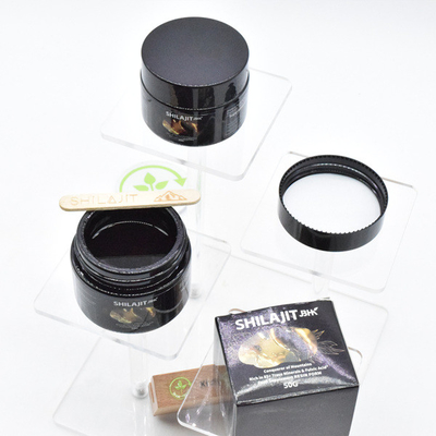 Hàm nhựa Shilajit hữu cơ Himalaya tinh khiết 85 + phức tạp khoáng chất