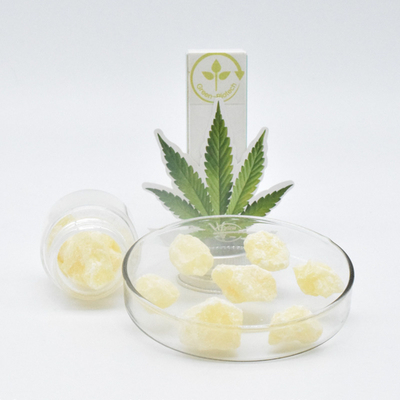 Độ tinh khiết cao CBD Sáp vụn CBD Nguyên liệu thô Giảm đau