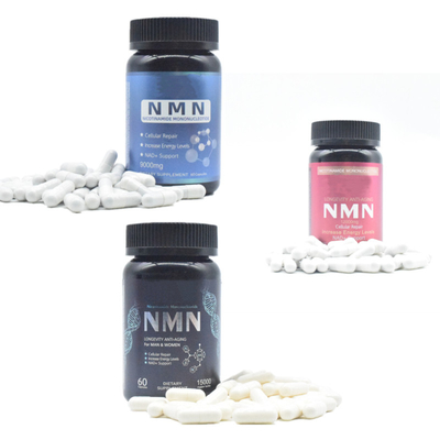 1000mg 1500mg Viên nang NMN Bổ sung Nhãn hiệu riêng Kosher GMP