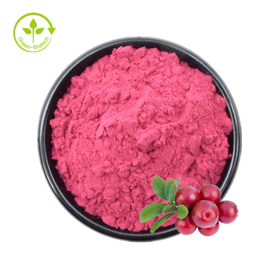 Bột chiết xuất nam việt quất hữu cơ 4:1 Anthocyanidin 25% chiết xuất từ ​​quả nam việt quất / Vaccinium Macrocarpon