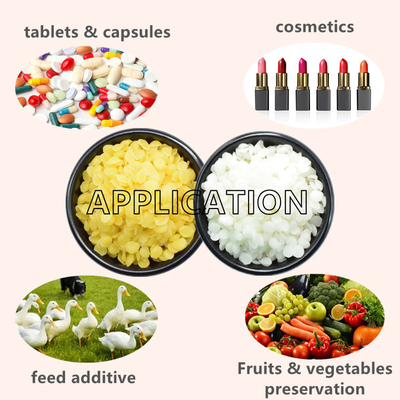 Hạt sáp ong trắng / vàng nguyên chất 100% cho mỹ phẩm / công nghiệp / thực phẩm