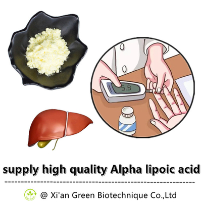 Alpha Lipoic Acid CAS 1077-28-7 Alpha Lipoic Acid Powder Nguyên liệu thô