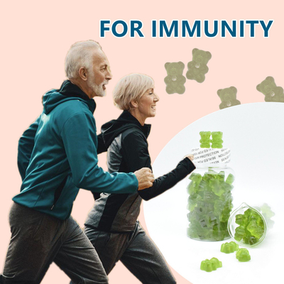 Chiết xuất thực vật Raw Sea Moss Gummies Bổ sung chế độ ăn uống