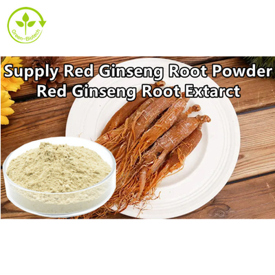 Cấp thực phẩm Bột nhân sâm đỏ tự nhiên Hàn Quốc Bột chiết xuất từ ​​​​rễ nhân sâm đỏ