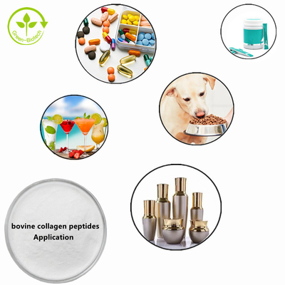 Bột chiết xuất thực vật HPLC Bột peptide collagen bò thủy phân