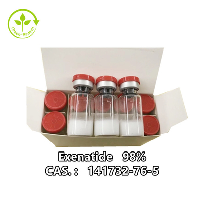 10mg/Chai 1g/Chai 10 Chai/Hộp Bột Exenatide 98% Cas 141732-76-5