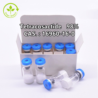 Cas 16960-16-0 Bột Tetracosactide 98% ACTH Analogue Penicillin Chai Đóng gói
