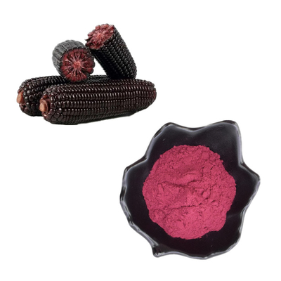 1% - 25% chiết xuất thực vật tự nhiên Chiết xuất ngô tím Anthocyanins Powder