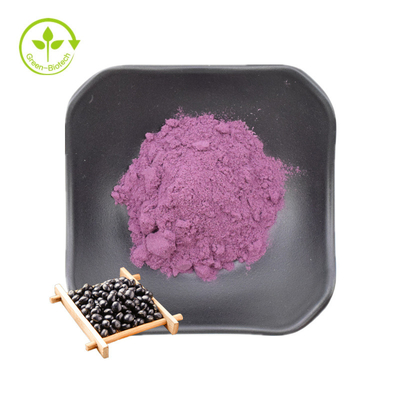 Bột hữu cơ 25% Anthocyanins Bột chiết xuất vỏ đậu đen tự nhiên