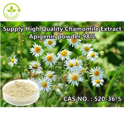 CAS 520-36-5 Chiết xuất thực vật tự nhiên Chiết xuất hoa cúc Apigenin Powder 98%