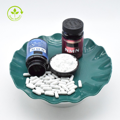 Bột trắng 99% Bột NMN nguyên chất Nicotinamide Mononucleotide