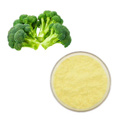 Bột chiết xuất thực vật viên nang Sulforaphane 10% Chiết xuất bông cải xanh Bột Sulforaphane