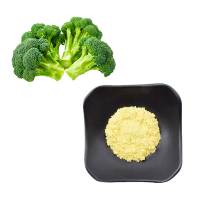 Bột chiết xuất thực vật viên nang Sulforaphane 10% Chiết xuất bông cải xanh Bột Sulforaphane
