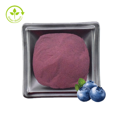 Bột việt quất khô đông lạnh Chiết xuất nước ép trái cây việt quất Bột Anthocyanin