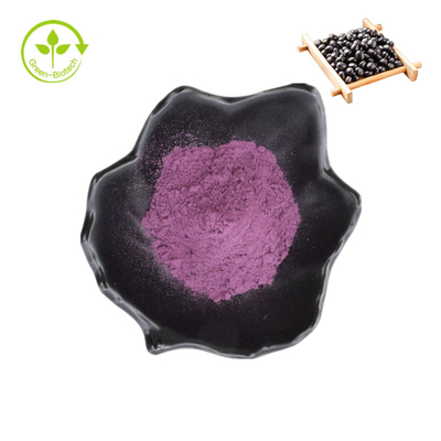 Chiết xuất vỏ đậu đen tự nhiên Hữu cơ 25% bột Anthocyanins Chiết xuất đậu đen