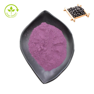 Bán buôn Chiết xuất đậu đen nguyên chất chất lượng cao Chiết xuất vỏ đậu đen Anthocyanin 25% Bột đậu đen