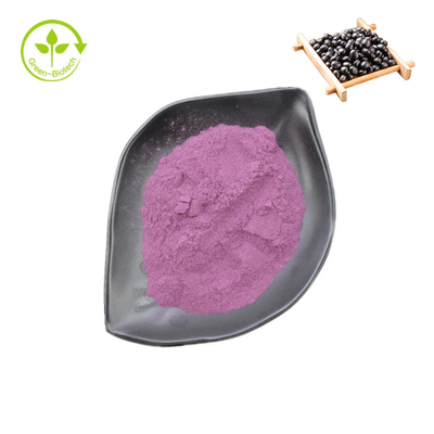 Nguyên chất 25% Anthocyanidin Bột đậu đen Chiết xuất vỏ vỏ