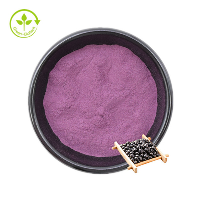 Chiết xuất vỏ đậu đen tự nhiên 5-25% Anthocyanins Black Bean Peel Extract Powder