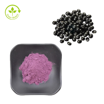 Chiết xuất vỏ đậu đen tự nhiên 5-25% Anthocyanins Black Bean Peel Extract Powder