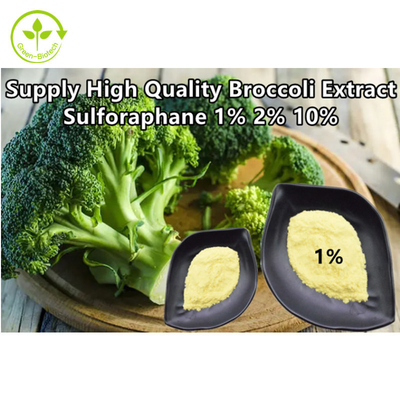 Tự nhiên 1% 10% Glucoraphanin Bột chiết xuất từ ​​hạt bông cải xanh Bột Sulforaphane