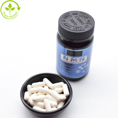 Bổ sung chế độ ăn uống Nicotinamide Mononucleotide Powder 9000mg NMN Supplements Capsules