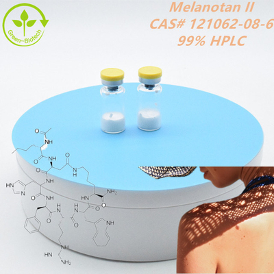 990, 9% Melanotan-II Peptides Xây dựng cơ thể Bột lyophilized 10mg/ Vial