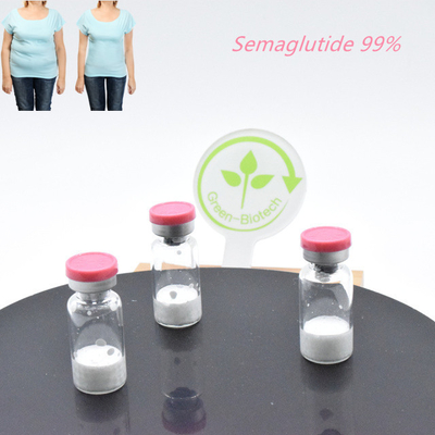 98%  trắng Semaglutide Peptides Xây dựng cơ thể Mỡ axetat bột