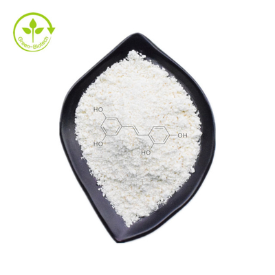 Màn trắng CAS 501-36-0 Kháng lão hóa 99% Trans Resveratrol Resveratrol bột