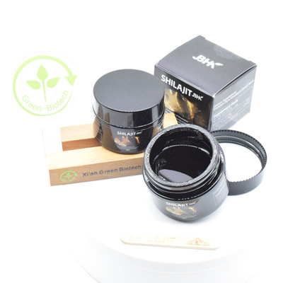 Nhà máy cung cấp tinh khiết thực vật chiết xuất Shilajit nhựa giàu 50% axit fulvic
