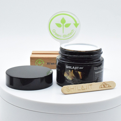 Nhà máy cung cấp tinh khiết thực vật chiết xuất Shilajit nhựa giàu 50% axit fulvic