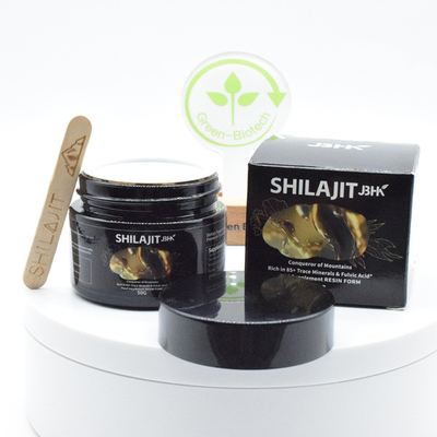 Shilajit tự nhiên nhựa 30g 50g OEM nhãn riêng Shilajit bổ sung chiết xuất thực vật lên men