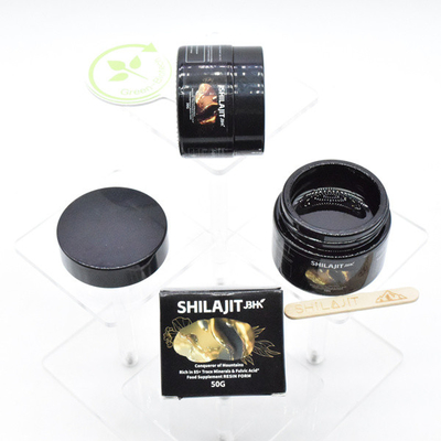 Organic Shilajit nhựa tinh khiết Himalayan Shilajit bổ sung axit fulvic chất lỏng 50%