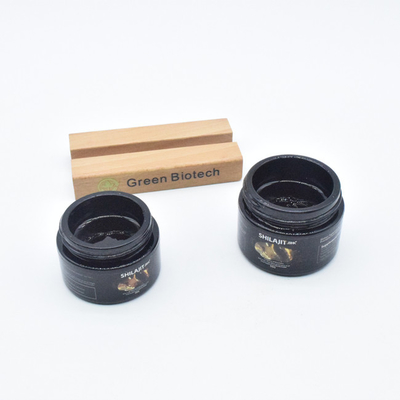 Cung cấp thực vật tự nhiên chiết xuất nhựa Shilajit Himalayan tinh khiết trong lọ