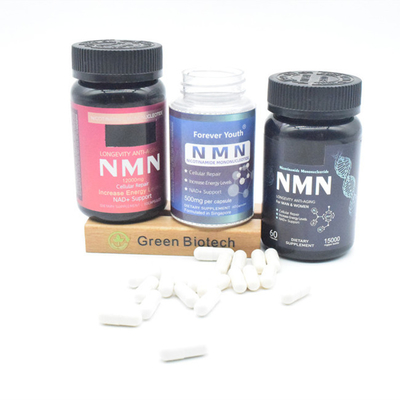 Độ tinh khiết cao 99% NMN bột Nicotinamide Mononucleotide Cho bổ sung NMN viên nang