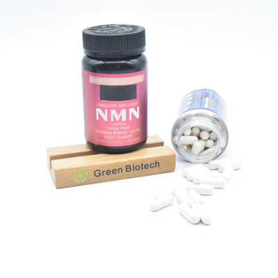 Các chất bổ sung chăm sóc sức khỏe nhãn riêng NMN Nicotinamide Mononucleotide Powder Capsules