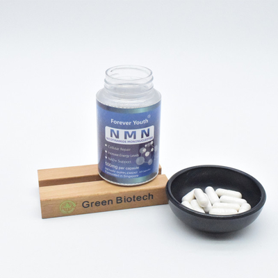 99% NMN tinh khiết Nicotinamide Mononucleotide bột viên nang chống lão hóa