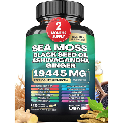 Nhập xưởng Himalayan Sea Moss Capsules Pure Himalayan Capsules