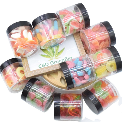 Cao cấp CBD Kẹo dẻo Worms giúp phục hồi nhanh hơn Vòng Kẹo dẻo Omega 3 CBD