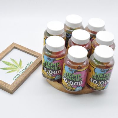 220g Kẹo dẻo CBD nguyên chất cho giấc ngủ Vitamin E Vitamin B Tăng cường năng lượng cải thiện tâm trạng