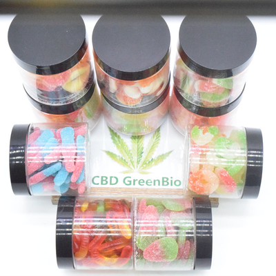 25mg Kẹo cao su CBD phổ rộng 25mg Giải phóng sự lo lắng hữu cơ cao cấp