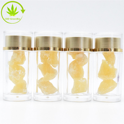 Chai thủy tinh CBD Sáp Bể nát ra Dabbing Nguyên chất CBD Bể nát ra hữu cơ