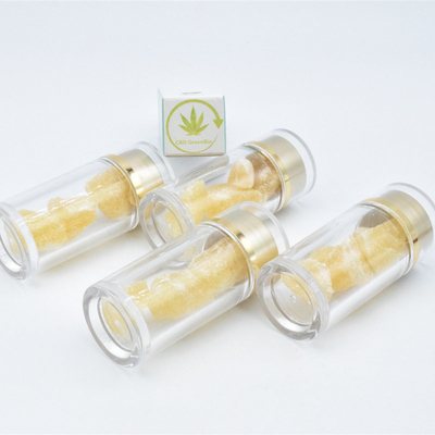 Chai thủy tinh CBD Sáp Bể nát ra Dabbing Nguyên chất CBD Bể nát ra hữu cơ
