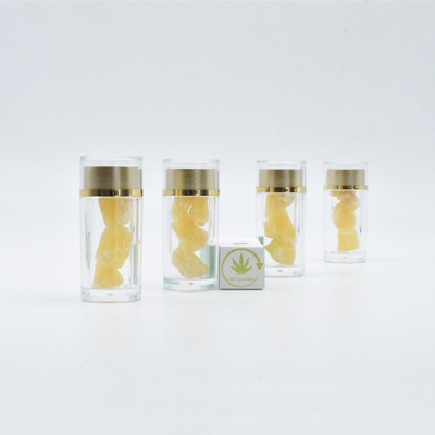 Chai thủy tinh CBD Sáp Bể nát ra Dabbing Nguyên chất CBD Bể nát ra hữu cơ