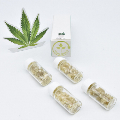 Chai thủy tinh Cbd nguyên chất Bể nát ra Organic  Sáp Giảm căng thẳng